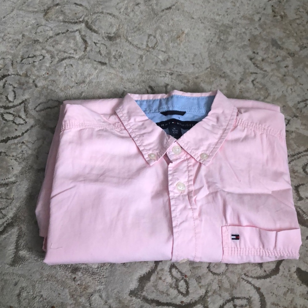 Boys button down long sleeve shirt